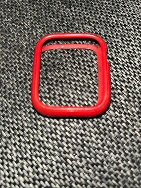 Slim Red Protective Case for Smartwatch - Unbranded